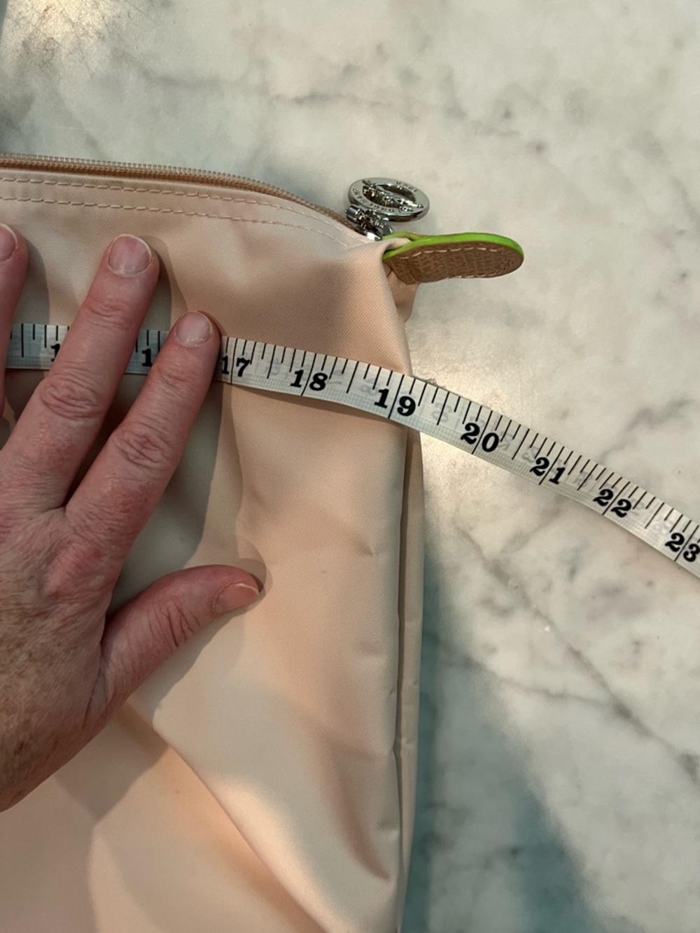 Longchamp Pale Pink Tote - Picture 14 of 15